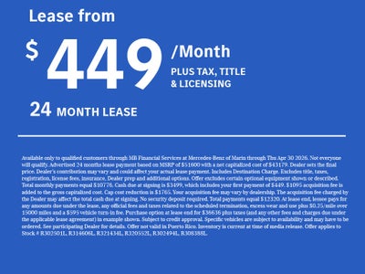 2026 Mercedes-Benz C 300 Sedan