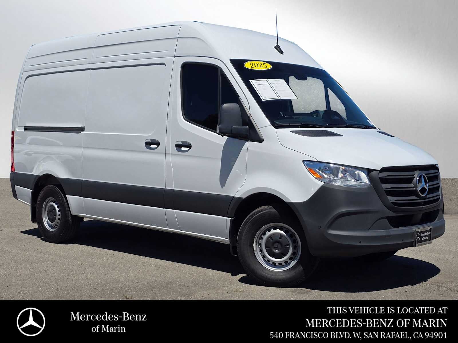 2025 Mercedes-Benz Sprinter Cargo Van 2500 Standard Roof I4 Diesel 144 RWD