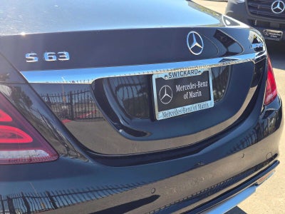 2014 Mercedes-Benz S 63 AMG® 4dr Sdn 4MATIC®