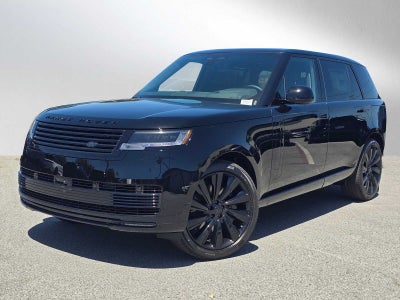 2026 Land Rover Range Rover SV Black