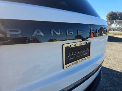 2026 Land Rover Range Rover SE