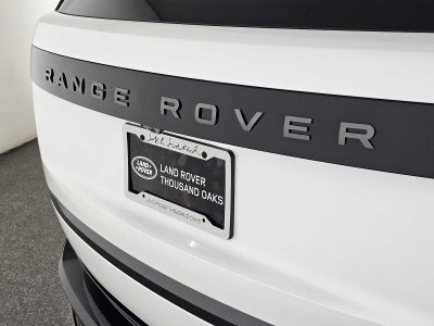 2026 Land Rover Range Rover SE