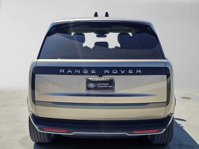 2026 Land Rover Range Rover SE