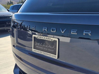 2026 Land Rover Range Rover SE