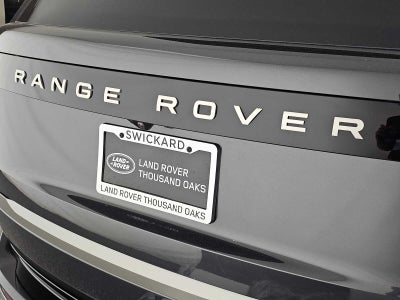 2026 Land Rover Range Rover SE