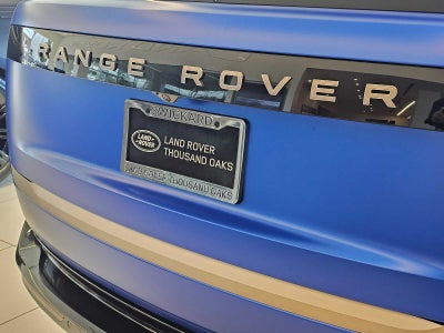 2026 Land Rover Range Rover SV