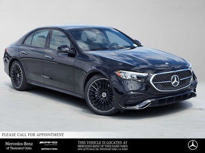 2026 Mercedes-Benz E 350 RWD Sedan