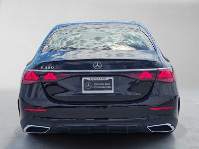 2026 Mercedes-Benz E 350 RWD Sedan