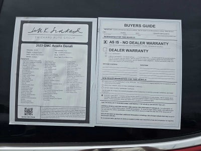 2023 GMC Acadia Denali