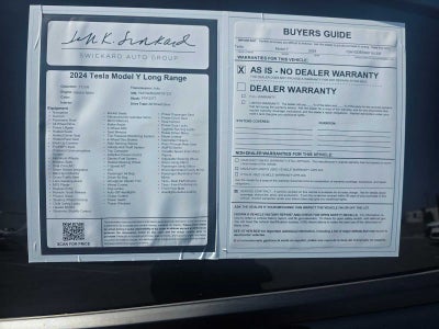 2024 Tesla Model Y Long Range