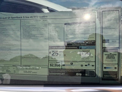 2025 Audi Q5 Sportback S line Premium Plus