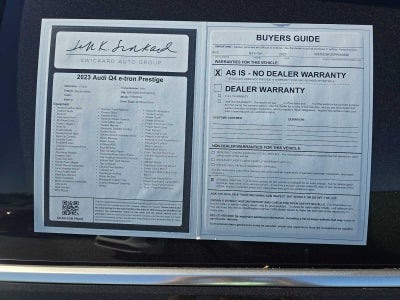 2023 Audi Q4 e-tron Prestige