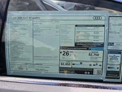 2025 Audi A5 Premium