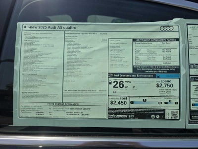 2025 Audi A5 Prestige