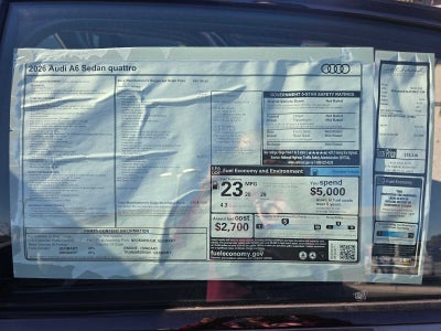 2026 Audi A6 Prestige