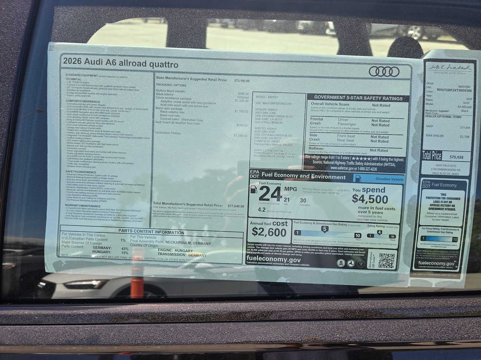 2026 Audi A6 allroad Premium Plus