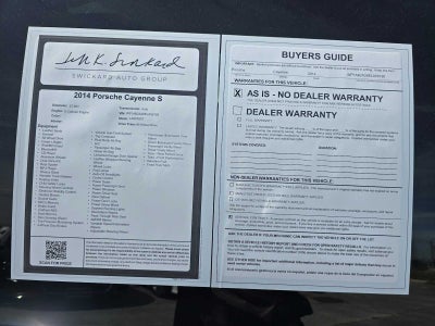 2014 Porsche Cayenne S