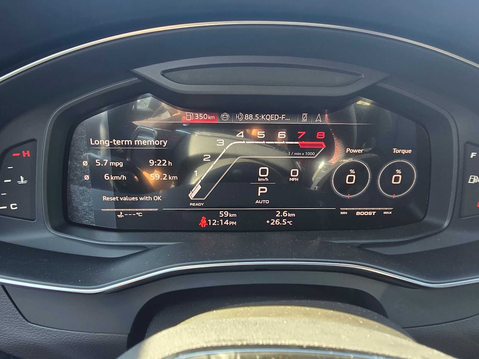 2026 Audi RS 7 performance