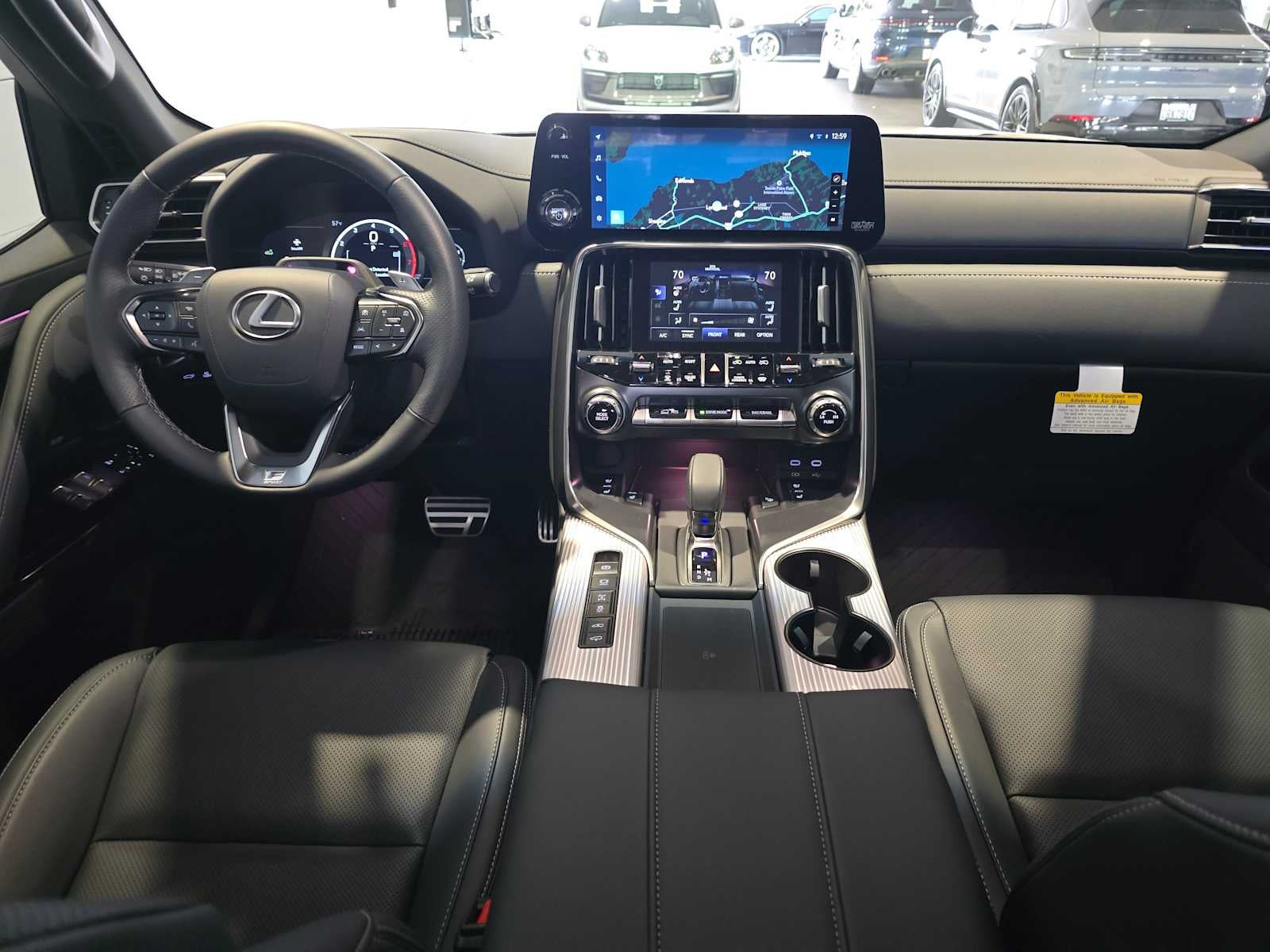 2026 Lexus LX 700h F SPORT Handling