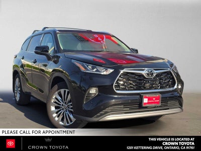 2026 Toyota Highlander Platinum