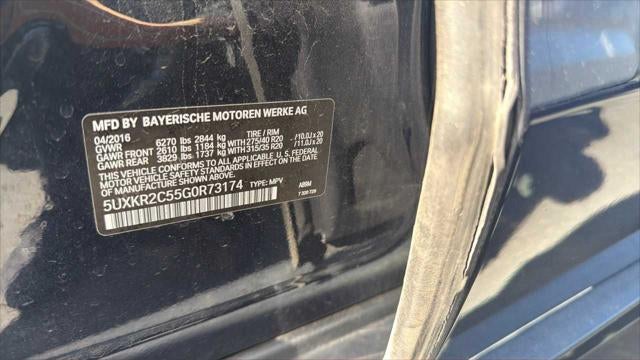 2016 BMW X5 sDrive35i