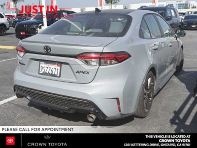 2022 Toyota Corolla APEX SE