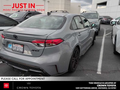 2022 Toyota Corolla APEX SE