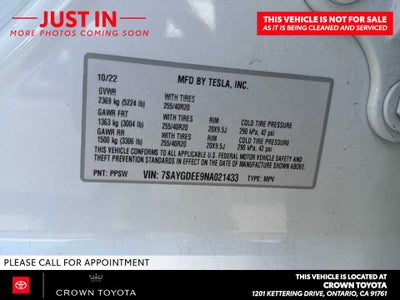 2022 Tesla Model Y Long Range