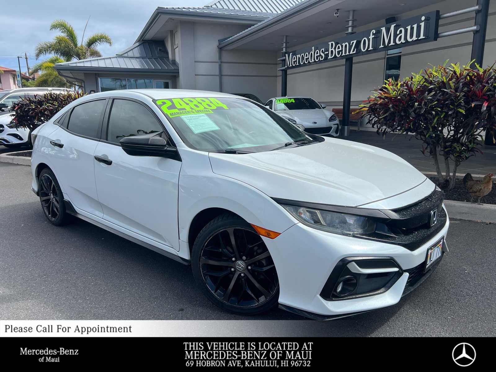 2021 Honda Civic Hatchback Sport