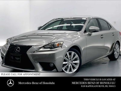 2014 Lexus IS 250 4dr Sport Sdn Auto RWD