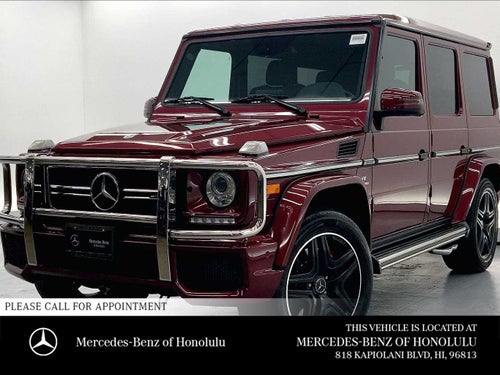 2018 Mercedes-Benz AMG® G 63 4MATIC® SUV