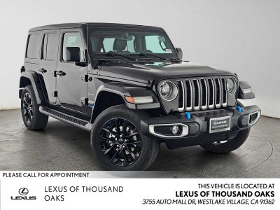 2022 Jeep Wrangler 4xe Unlimited Sahara