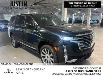 2023 Cadillac Escalade 4WD Premium Luxury Platinum