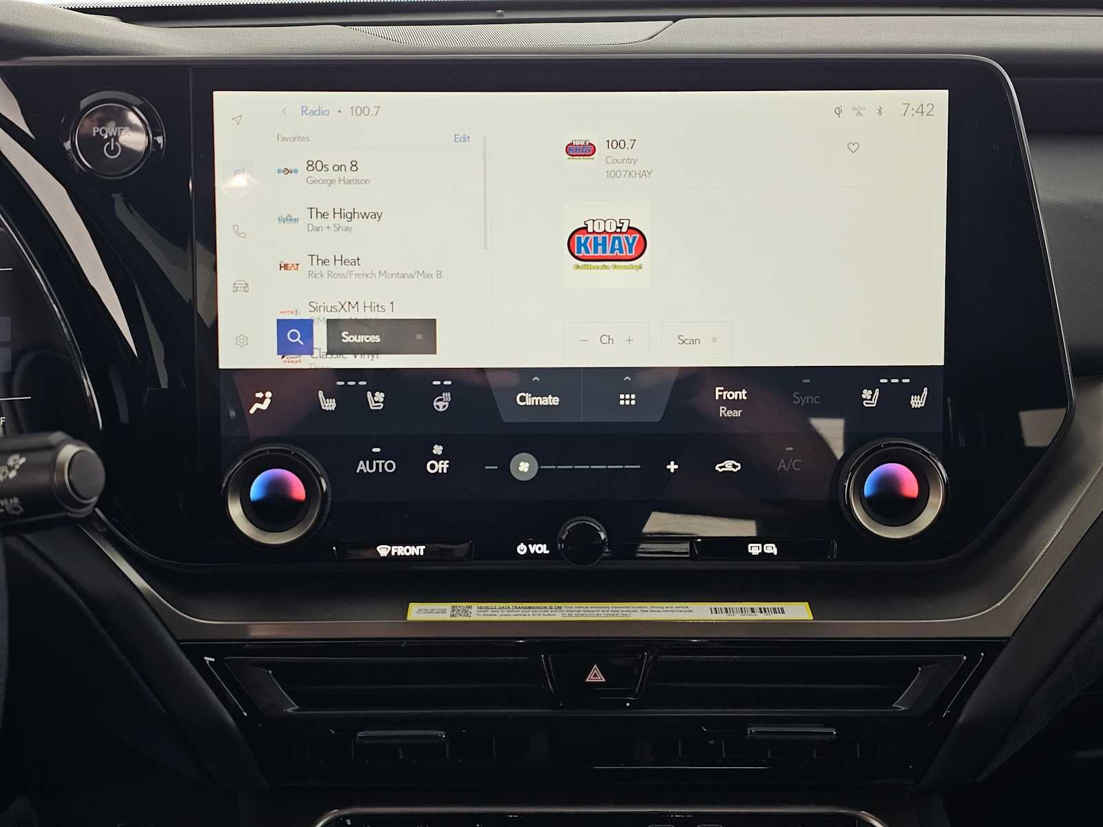 2025 Lexus TX 500h F SPORT Premium
