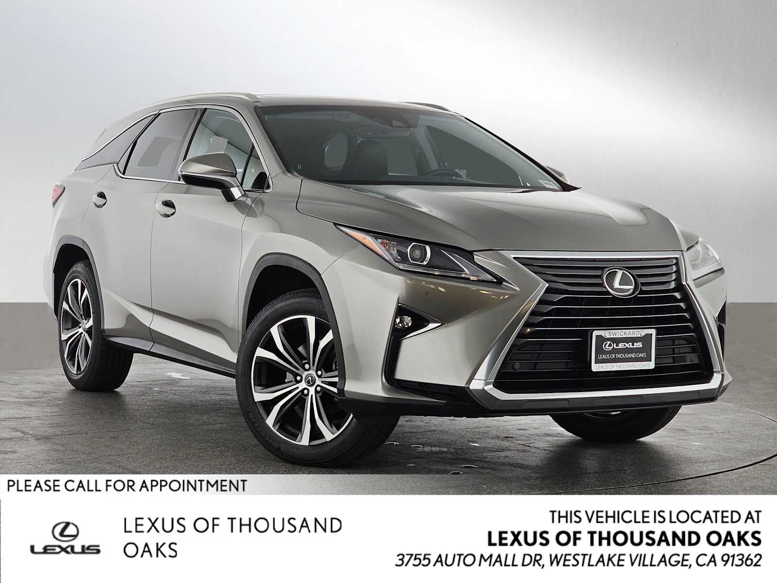 2018 Lexus RX 350L Premium RX 350L Luxury