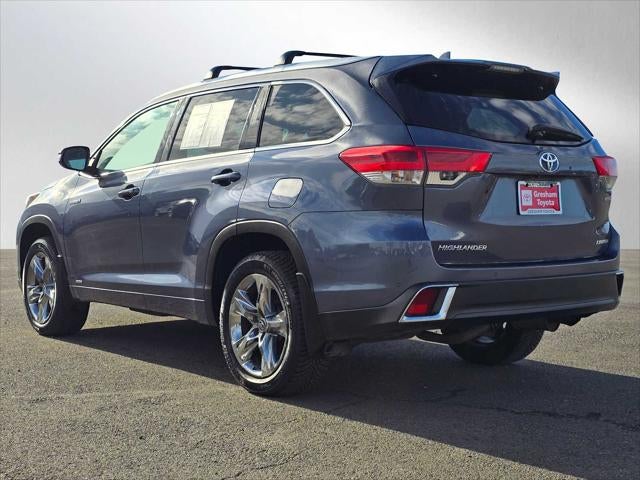 2019 Toyota Highlander Hybrid Limited Platinum