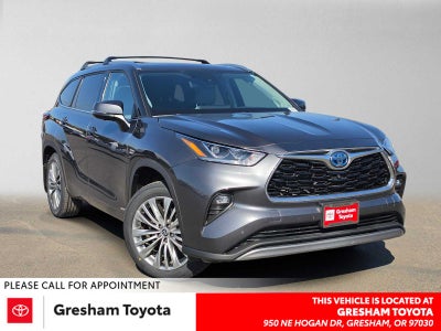 2023 Toyota Highlander Hybrid Platinum