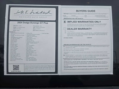 2024 Dodge Durango GT Plus