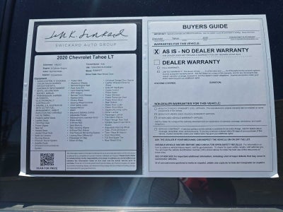 2020 Chevrolet Tahoe LT