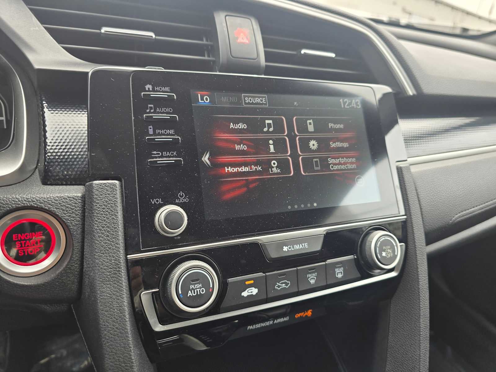 2019 Honda Civic Sedan Sport