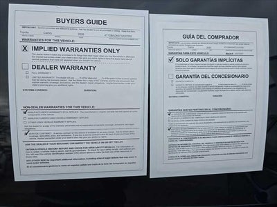 2026 Toyota Camry XLE