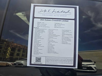 2023 Subaru Crosstrek Limited