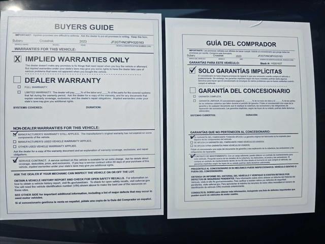 2023 Subaru Crosstrek Limited