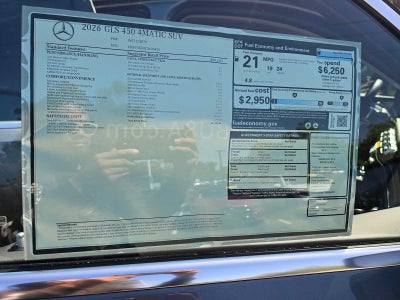 2026 Mercedes-Benz GLS 450 4MATIC® SUV