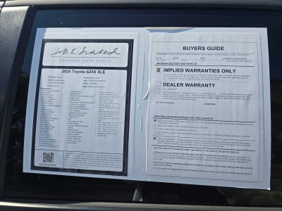 2024 Toyota bZ4X XLE