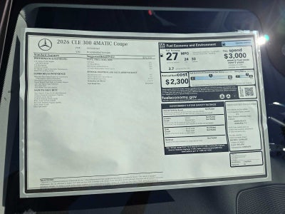 2026 Mercedes-Benz CLE CLE 300