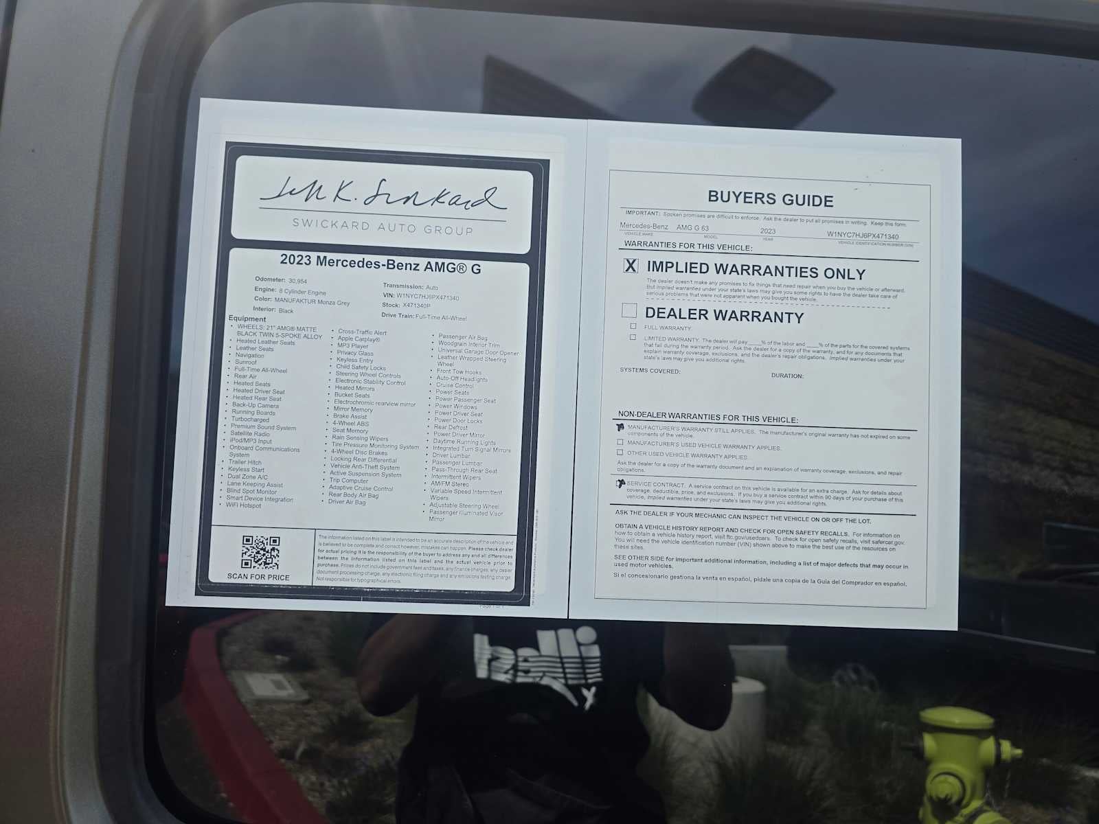 2023 Mercedes-Benz AMG® G 63 4MATIC® SUV