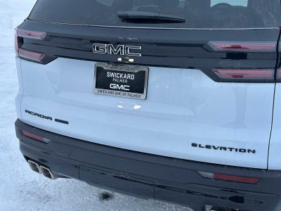 2026 GMC Acadia AWD Elevation