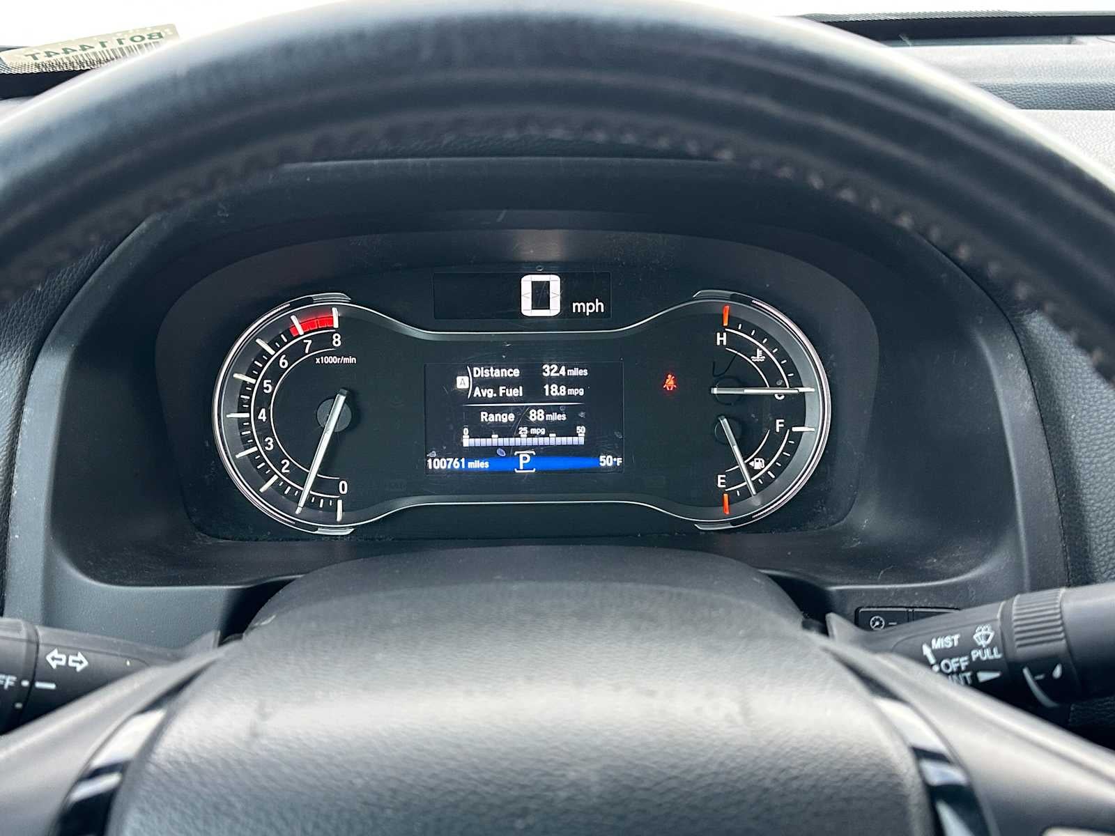 2019 Honda Ridgeline Black Edition