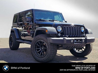2018 Jeep Wrangler JK Unlimited Sport S